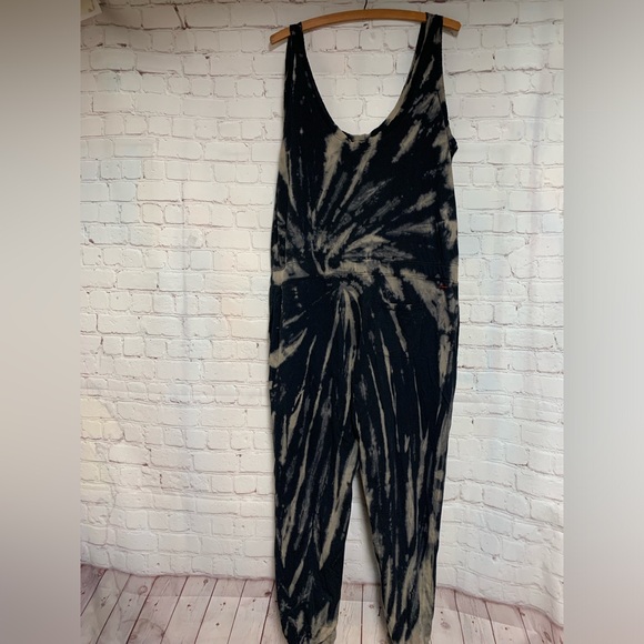 n:Philanthropy Black Tie-Dye Jumpsuit Size L - Picture 11 of 11